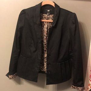 H&M black blazer